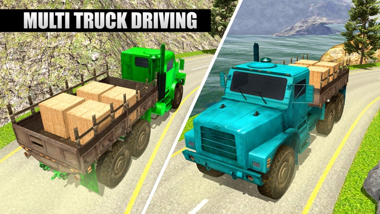 Extreme Off Road Cargo Truck Driver 3D screenshot-3