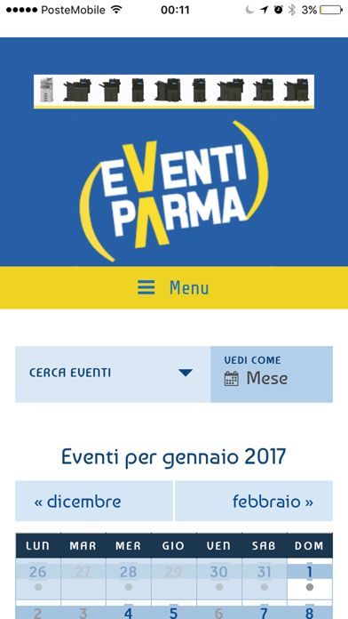 How to cancel & delete Eventi Parma from iphone & ipad 1