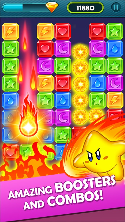 Star Blast: Pop matching star puzzle game