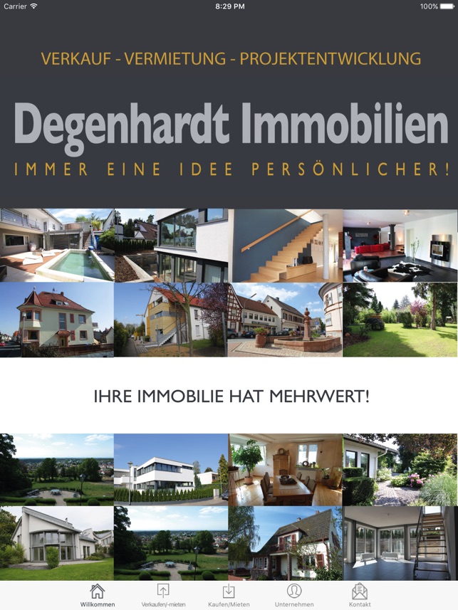 Degenhardt Immobilien for iPad(圖1)-速報App