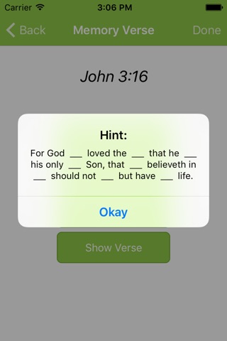 Bible Memory Tool screenshot 3