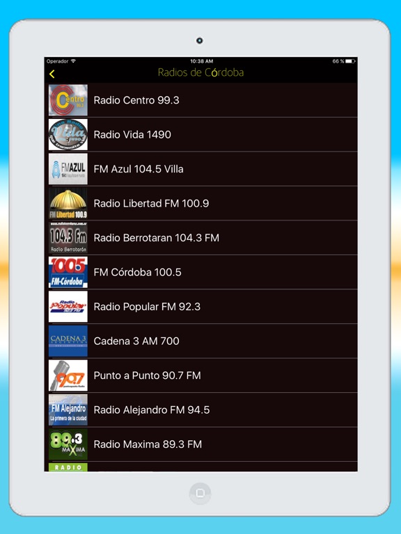 Radios de Argentina Online - Emisoras en Vivo FM screenshot 2