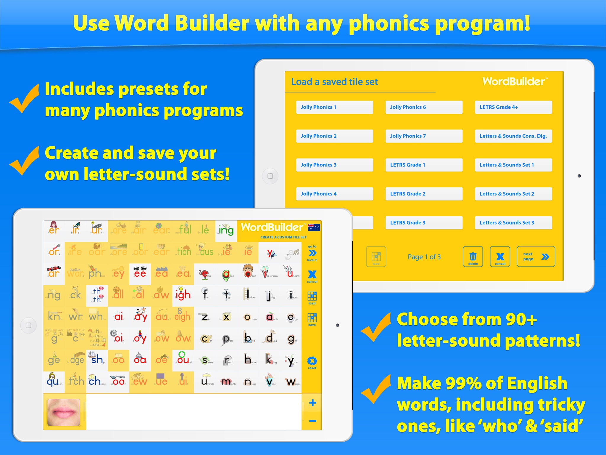 Word Builder - The Phonics Teaching Tool screenshot 4