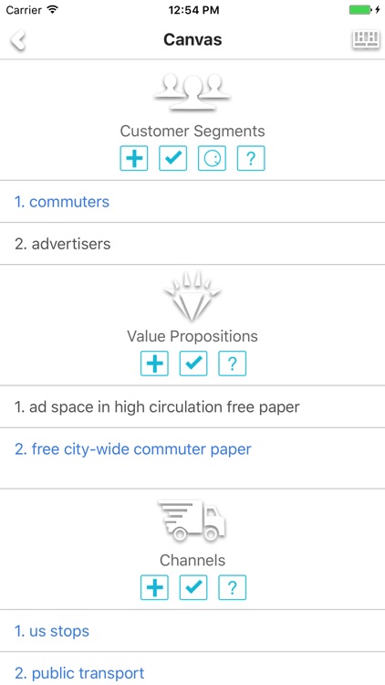 Business Canvas - build your business model