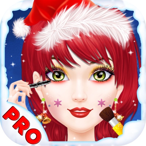 Christmas Fashion Girl Makeover Pro iOS App