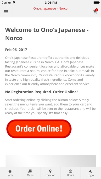 Ono's Japanese - Norco