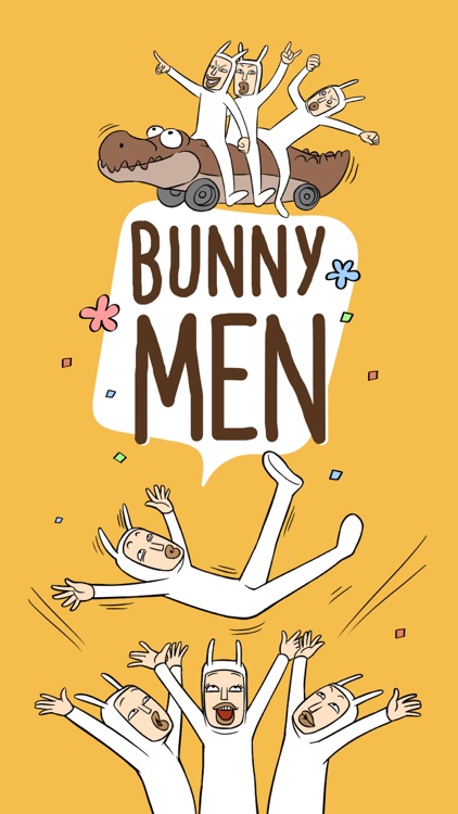 Bunny Men stickers