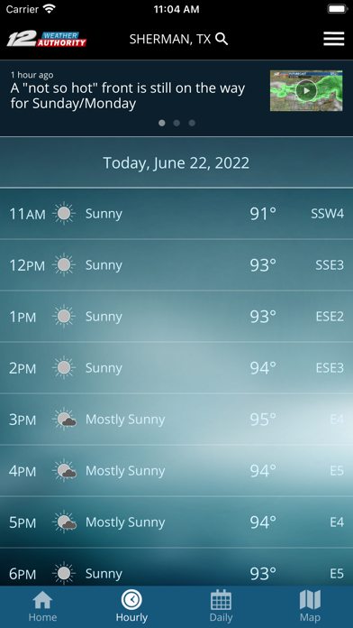 KXII Weather Authority App screenshot 3
