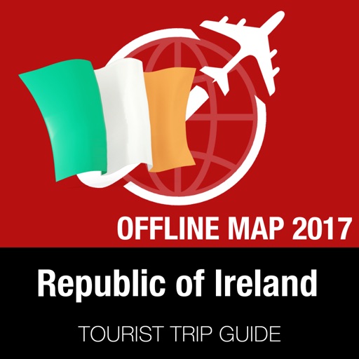 Republic of Ireland Tourist Guide + Offline Map icon