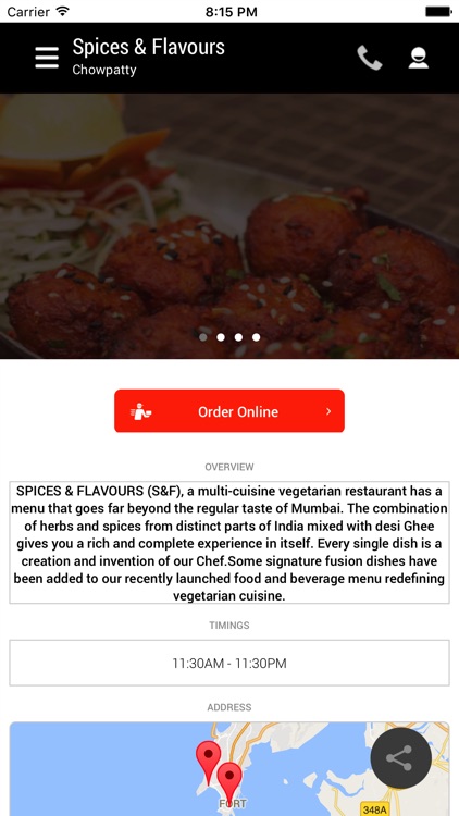 Spices & Flavours Restaurant