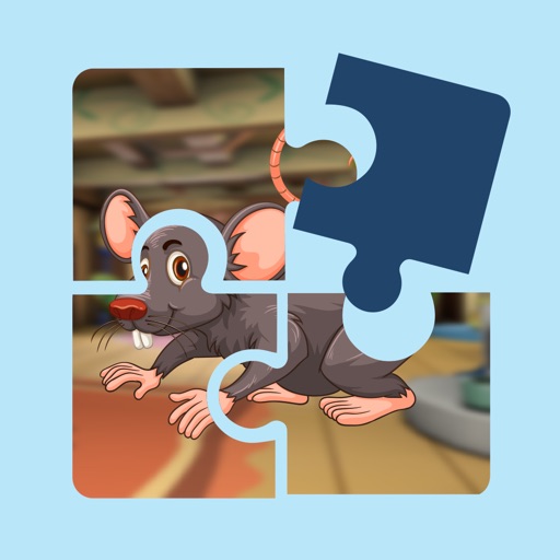 Crazy Mickey Mice Jigsaw Puzzle Icon