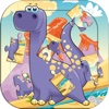 Pre-K Activities Puzzles - Dinosaur Jigsaw Games