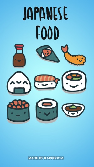 Japanese Hand-Drawn Food Collection