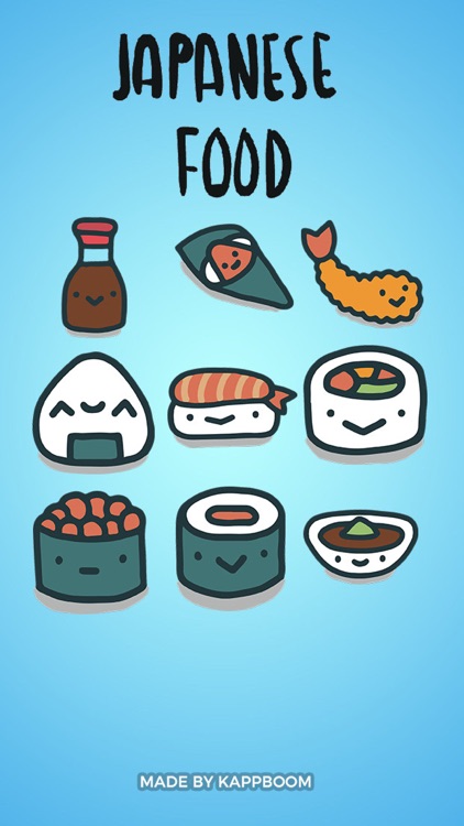 Japanese Hand-Drawn Food Collection