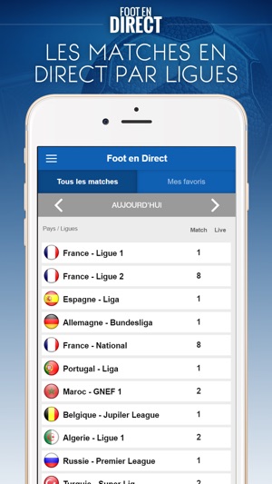 Foot en Direct(圖1)-速報App