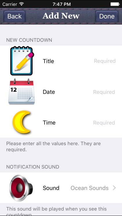 Countdown app - Count down Days To Special Events screenshot-4