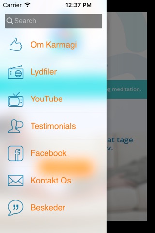 Karmagi – lydfilsportal indenfor selvhypnose screenshot 2