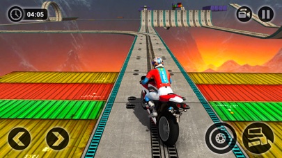 How to cancel & delete Motorbike Driving Simulator - impossible Tracks 3D from iphone & ipad 4