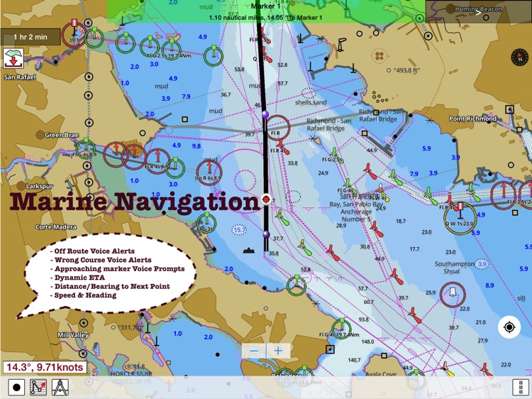i-Boating: HD Marine Charts & Lake Fishing Maps screenshot-3