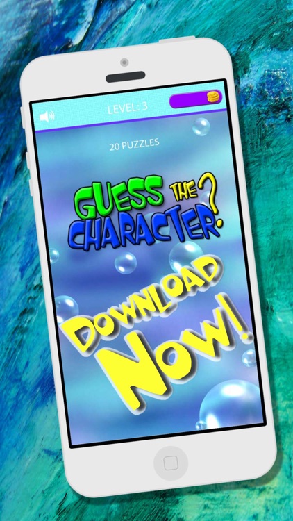 Guess Character Game for Spongebob Squarepants