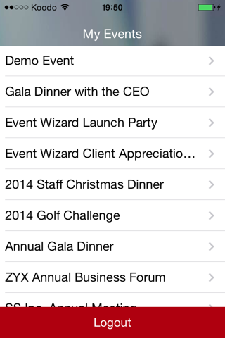 Event Wizard Attendee Scanner for iPhone screenshot 2