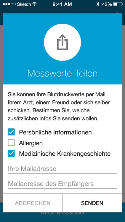 Blutdruck Hypertension eDiary screenshot-4