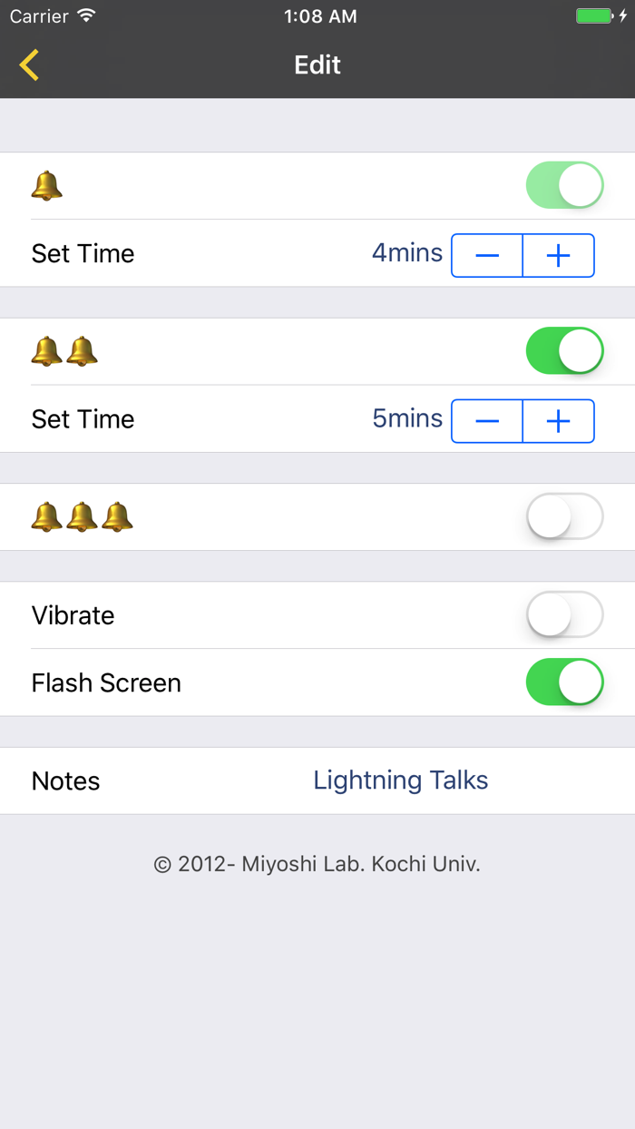 TimeKeeper for Presentation
