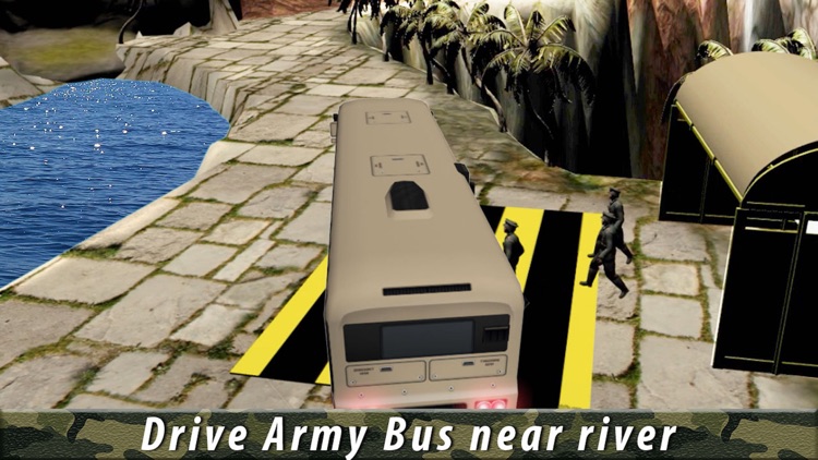 Real Army Bus Drive - Check Post Duty 3D