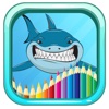Magic Ocean Animal Colouring Book Game