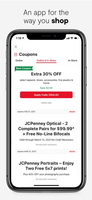 JCPenney – Shopping & Coupons on the App Store