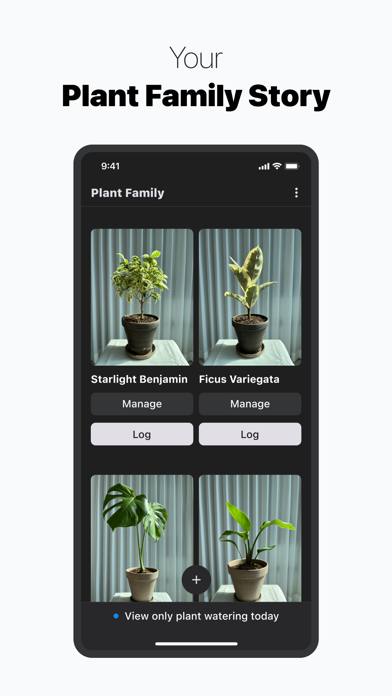 Plant Family - Water Reminder screenshot 2