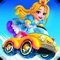 Super Princess Racing - Go Kart Racing and Driving games for Kids lets you get behind the Wheel of some Fabulous and colorful glitter Go Karts made for racing in various lands across many fairytale worlds