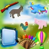 Farm Animals Learning Games Collection