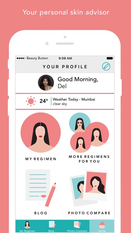 Beauty Button – Your personal skin advisor
