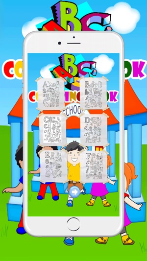 ABCD Alphabet ColoringBook For Kids(圖4)-速報App