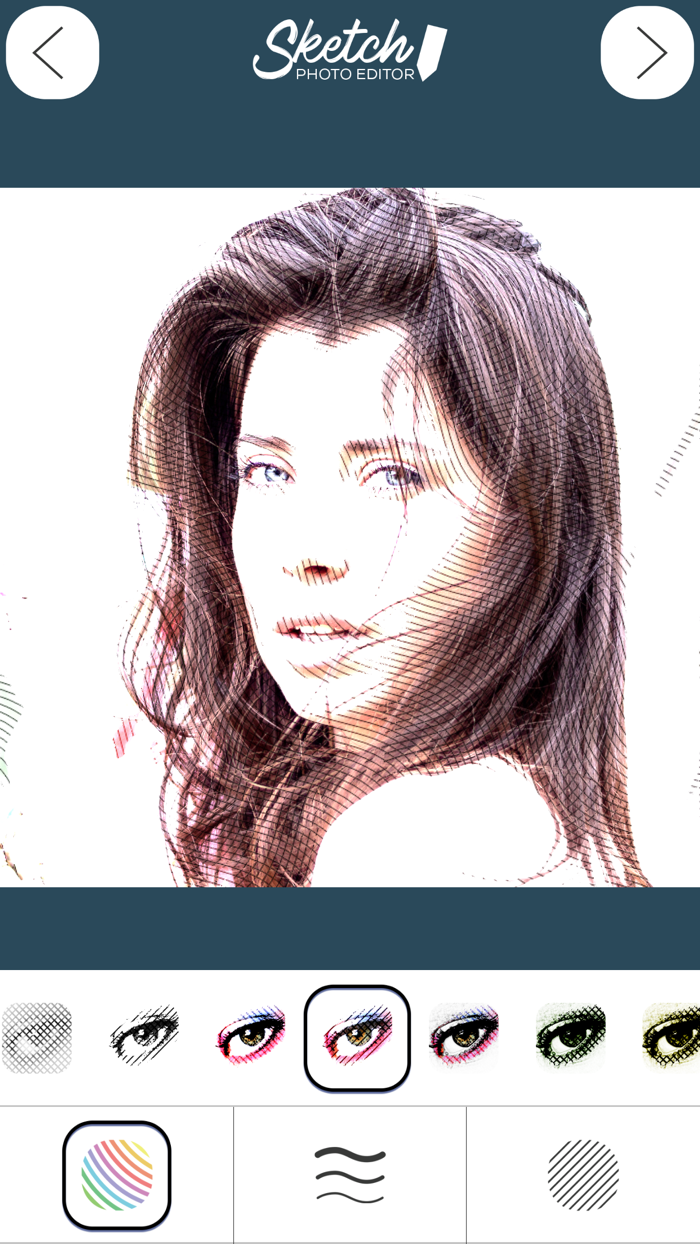 素描照片编辑铅笔画色彩效果