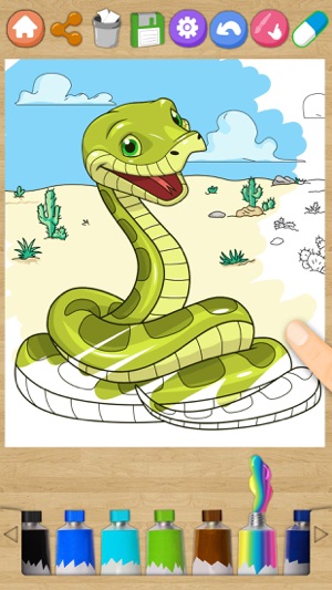 Animals magic coloring pages – kids coloring book(圖3)-速報App