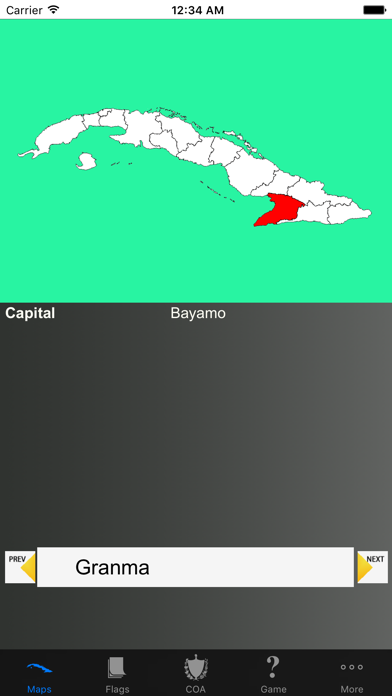 How to cancel & delete Cuba Provinces Maps and Capitals from iphone & ipad 1