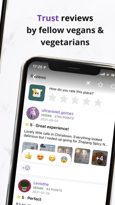 HappyCow - Vegan Food Near You iphone images