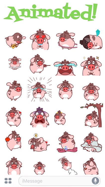 Funny Boar Animated