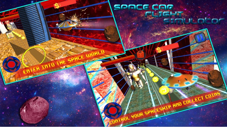 Space Car Flight Simulator