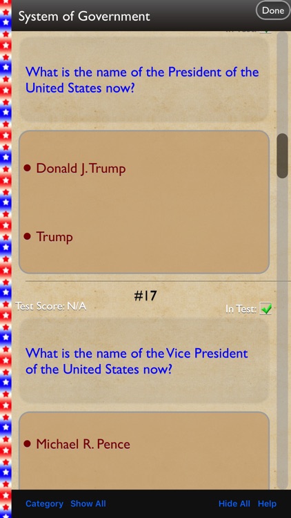 US Citizenship Test 2017 USCIS