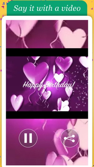 Happy Birthday Videos - Animated Video Greetings(圖2)-速報App