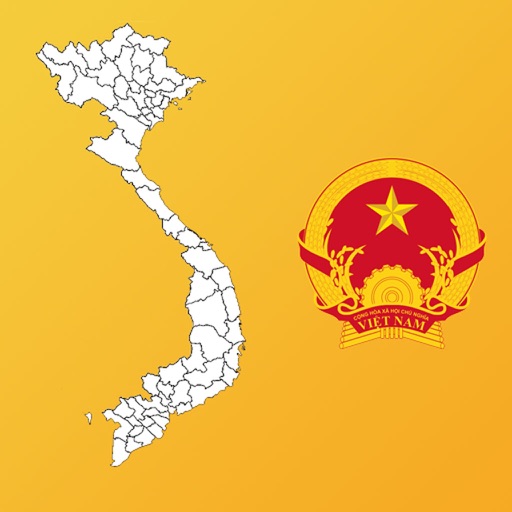Vietnam Province Maps and Capitals Icon