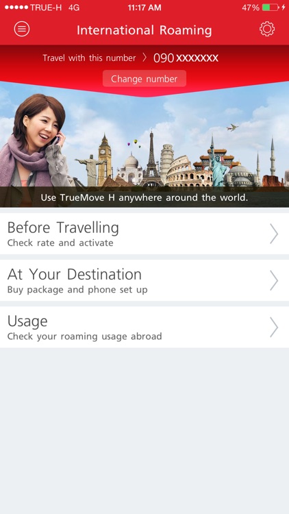 TrueMove H Roaming