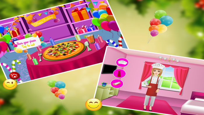 Birthday Party Pizza Maker – Italian Cooking Game