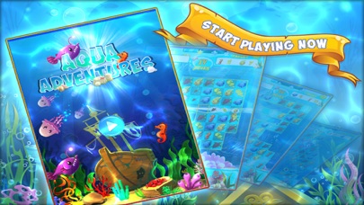 How to cancel & delete Aqua Adventures - Match Three Games from iphone & ipad 4