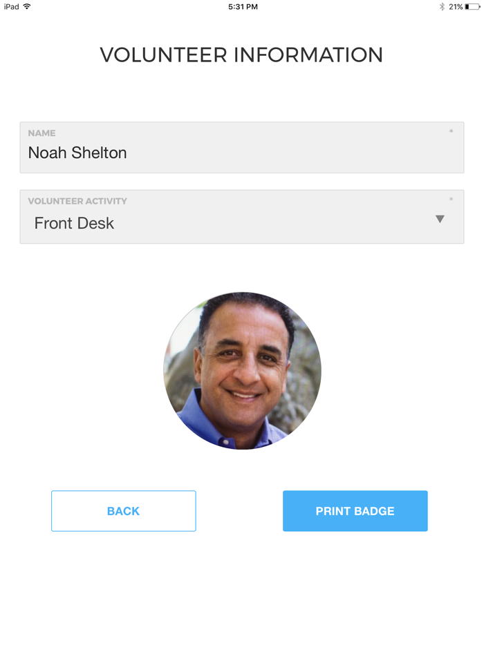 Visitu · Visitor Registration