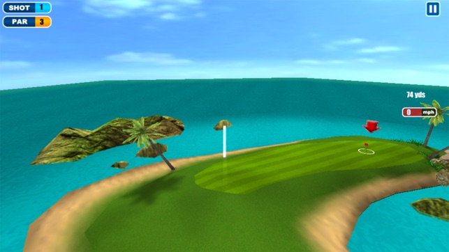 Flying Golf 3D(圖2)-速報App