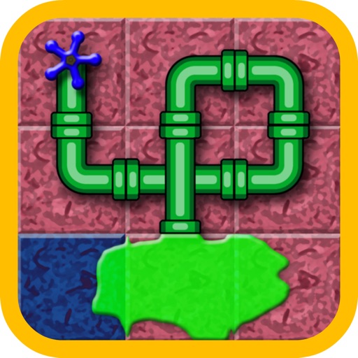 Water Pipes Connect Icon